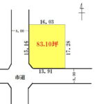 売地・大山町２丁目セブンイレブン大山町近隣